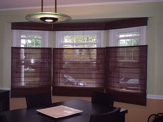  - Woven-wood-shades---top-down-bottom-up-dining-room---Nassau-County-NY